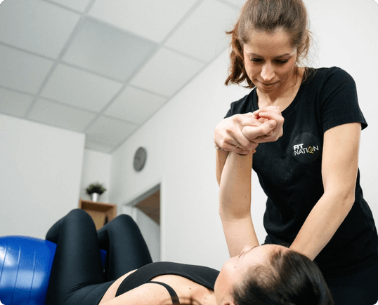 FitNation cvičenie tréning osobný tréner fitness fitness Fyzioterapia