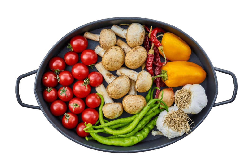 strava jedlo makroživiny sacharidy bielkoviny tuky zelenina