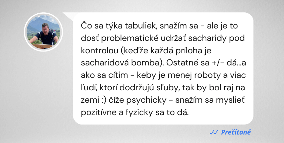 Marián Kováčik príbeh chudnutie spevňovanie posilňovňa Bratislava Ružinov tréner na diaľku